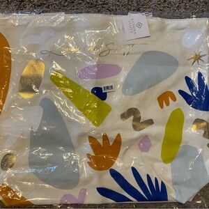 NWT Kendra Scott Canvas Tote in Terrazzo